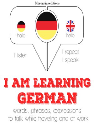 cover image of I am learning German